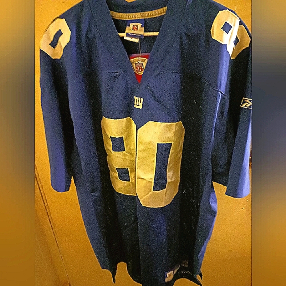 JEREMY SHOCKEY NEW YORK GIANTS REEBOK JERSEY NWT Authentic  Retired